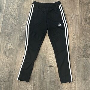 Adidas -“Typical Football Fit” tri-stripe pant